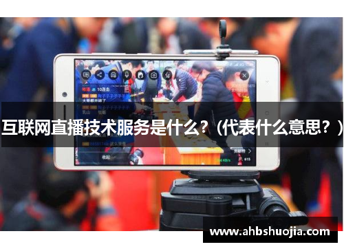 互联网直播技术服务是什么？(代表什么意思？)